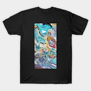 Blue Swirling T-Shirt